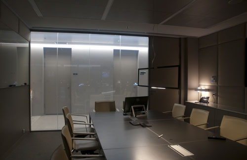 Inteligentna folia Opole - w biurze włączona